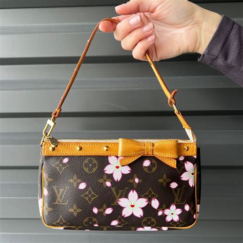 cherry blossom louis vuitton flower bag|Louis Vuitton cherry papillon bag.